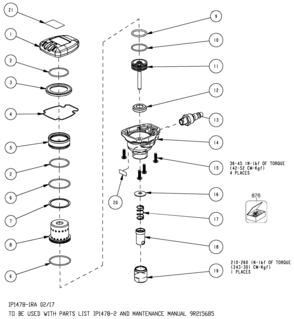 Part Location Diagram of 186190 DeWALT O-RING KIT
